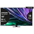 tv neo qled 4k 55 qe55qn85dbtxzt smart tv wi-fi carbon silver 2024 processore nq4 ai gen2 tecnologia