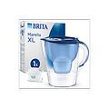 caraffa filtrante acqua marella xl (3. 5l) incl. 1 x filtro maxtra pro all-in-1 che riduce cloro