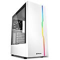 - case patriot rgb slider middle tower mini-itx / micro-atx / atx 2 porte usb 3. 0 colore bianco