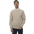 pullover girocollo beige