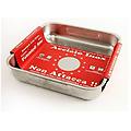 teglia quadrata media antiaderente in acciaio inox 32x32