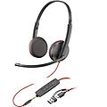 cuffie poly con cavo usb type-c e da 3 5 mm e microfono soundguard digital boom