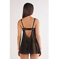 babydoll a balconcino dark moon girl donna nero taglia m