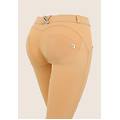 pantaloni push up wr. up in jersey organico vita bassa warm sand donna xxs