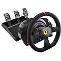 t300 ferrari integral racing wheel alcantara edition nero sterzo + pedali analogico/digitale pc