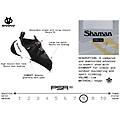 shaman pro lv scarpe arrampicata unisex black/white/pink 41 5 us