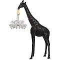 giraffe in love xl outdoor lampada in fibra di vetro