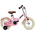bici bambino dutchy 12 pollici rosa lucido con rotelle