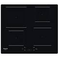hq 5660s ne piano cottura ad induzione 4 zone 60 cm nero