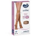 italsilva commerciale srl gambaletto a compressione graduata linea charme 70 denari neutro beige