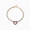 gioielli bracciale bubble heart
