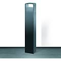 lampione da giardino led donnini h 80 cm antracite 600 lumen ip65