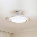 PHILIPS ventilatore da soffitto led bliss bianco/bianco silenzioso cct