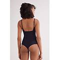 body spallina sottile in fresh bamboo donna nero taglia s