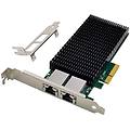 tarjeta de red mc-pciex4-x540-t2-d pcie 10 gbe dual port low profile