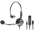 renova c j m cuffia business mono aurale con mic. combo usb-c e jack hheadm-cjm
