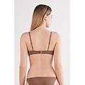 reggiseno push-up bellissima in cotone the sensual cotton donna naturale taglia 3c