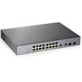 switch 16 porte gigabit poe budget 250w gs1350-18hp-eu0101f