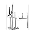 supporto per 3 monitor tv stand pro