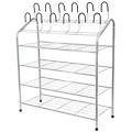 scarpiera harry l 69. 5 x h 88 x p 27. 5 cm 18 paia grigio