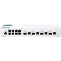 qsw-m408-4c switch di rete gestito l2 gigabit ethernet 10-100-1000 bianco