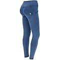 jeggings push up wr. up 7/8 superskinny a vita media light blue-seams on tone donna extra large