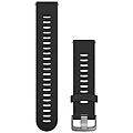 - 010-11251-0y band nero silicone accessorio per smartwatch