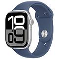 Apple Smartwatch Watch Series 10 Azzurro Argentato 46 Mm