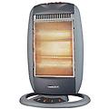 stufa alogena 275x125x475mm grigio