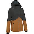 micol active giacca da sci donna black/brown i42 d36