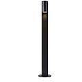 lampione tin 80 nero alluminio ip44 gu10