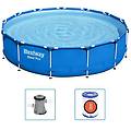 - telaio piscina steel pro 396x84 cm