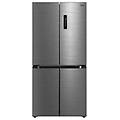 midea mdrf632fie46 frigorifero side-by-side libera installazione 474 l e grigio acciaio inox bianco