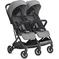 passeggino gemellare twin sketch grey