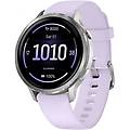 venu 4 41 mm grey/silver with quick release silicone band...