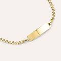 bracciale con targhetta religious gold oro giallo collezione religious gold oro giallo