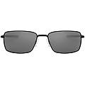 occhiali da sole polarizzati squared wire matte black black iridium polarized/cat3