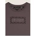 t-shirt con logo e grafica geometrica shark donna medium