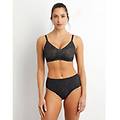 slip vita alta principessa lace / nero / xs/m nero