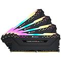 - memoria dimm vengeance rgb pro 32 gb (4x8 gb) ddr4 3200 mhz cl16 colore nero