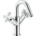 rubinetto bidet con scarico 1 1/4 serie lira lr116219/2cr cromato ottone