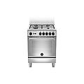 americana amn664gxv cucina piano cottura acciaio inossidabile a gas classe energetica a+#consegna in