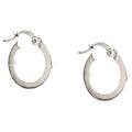 orecchini a cerchio donna in oro bianco 803321727697