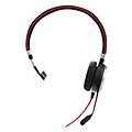 - evolve 40 uc mono monofonico nero padiglione auricolare cablato 3. 5mm / usb sovraurale