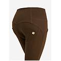 pantaloni push up wr. up 7/8 clessidra vita alta jersey drill demitasse donna xxs