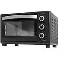 forno elettrico bake&toast 2300 black 23l nero doppio vetro e luce interna