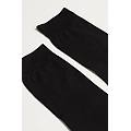 calzini corti in cotone superior uomo nero taglia 40-41