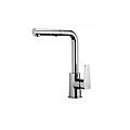 miscelatore monocomando per lavello con doccetta estraibile serie sly sy285cr cromato ottone