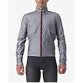 giacca sottile impermeabile tempesta rosso corsa gore-tex grigio l