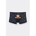 boxer cotone superior stampa orso soldatino uomo blu taglia 4